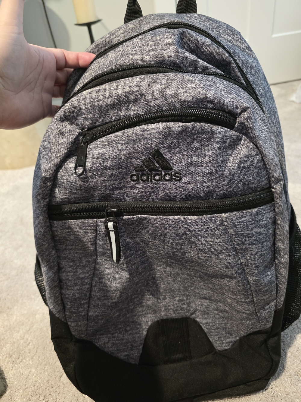 Adidas Men's Heather Gray Backpack - Everyday Carry